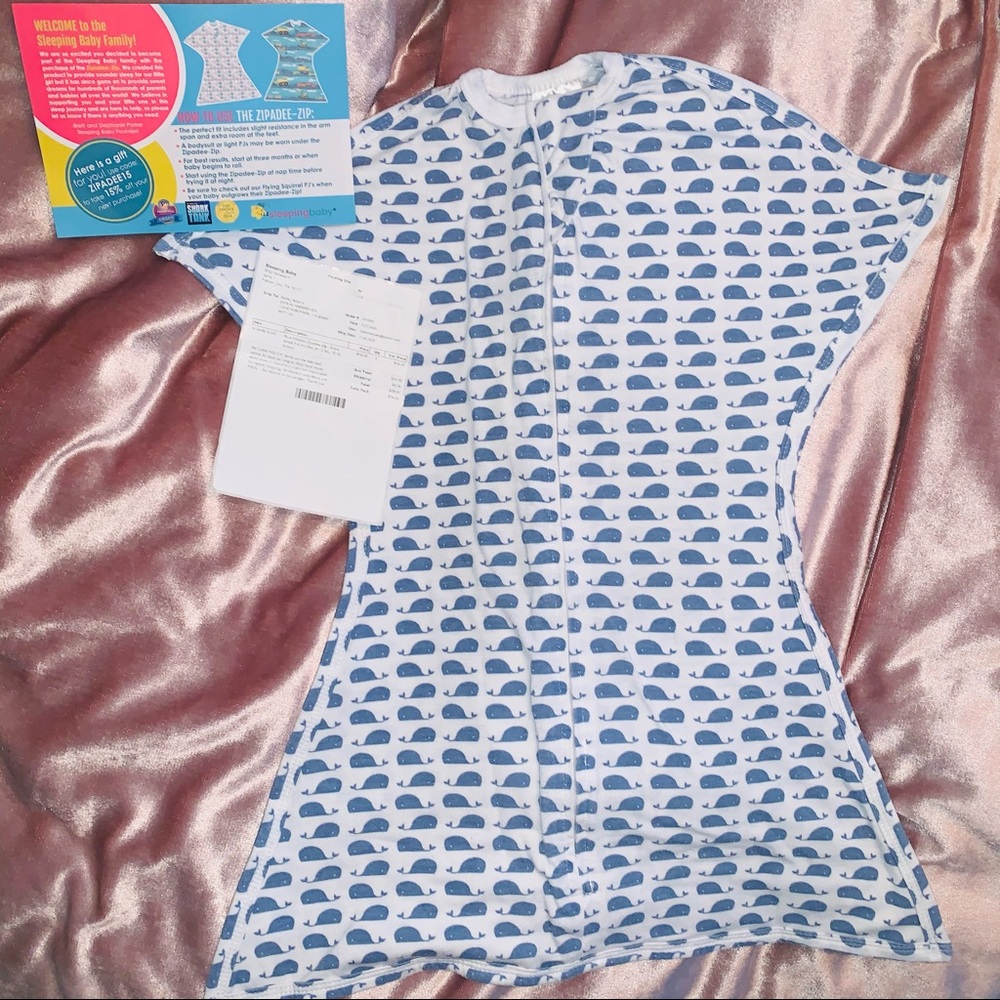 NWT | Sleeping Baby | Zippy Sleep Sack | XS